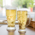 600ml 400ml Football Beer Mug Gift Draft Beer Mug Large Water Glass Transparent Glass